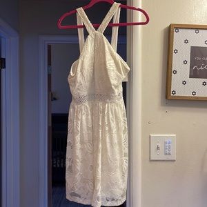 Francesca’s closet white lace dress